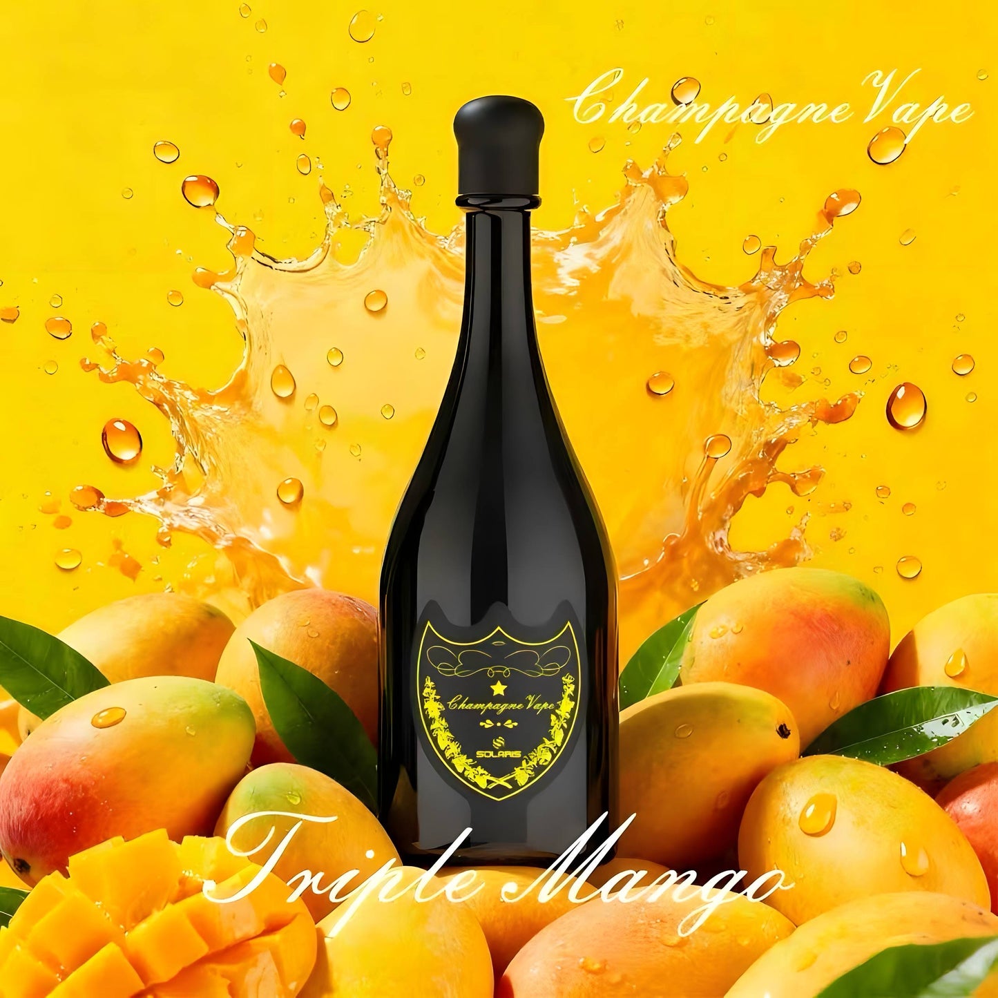 Puff Dom Pérignon 30K Tripple Mango
