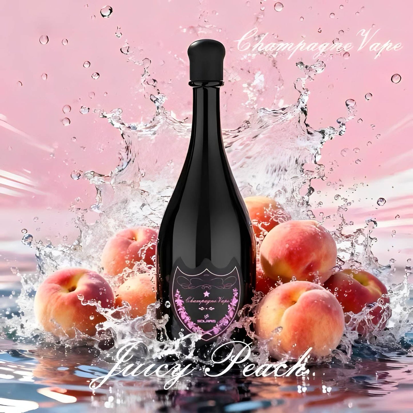 Puff Dom Pérignon 30K Juicy Peach
