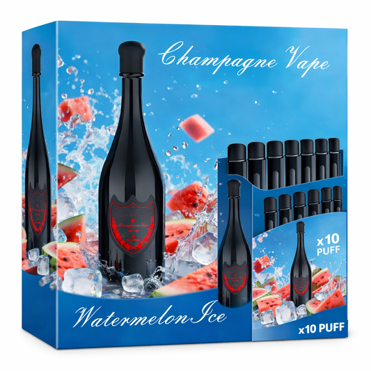 Boîte de 10 Puff Dom Pérignon 30K Watermelon Ice